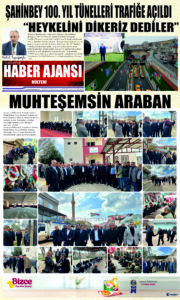 Gaziantep Haber Ajansı Bülteni Pazartesi 18.03.2024 e gazete