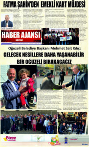 Gaziantep Haber Ajansı Bülteni Perşembe 21.03.2024 e gazete