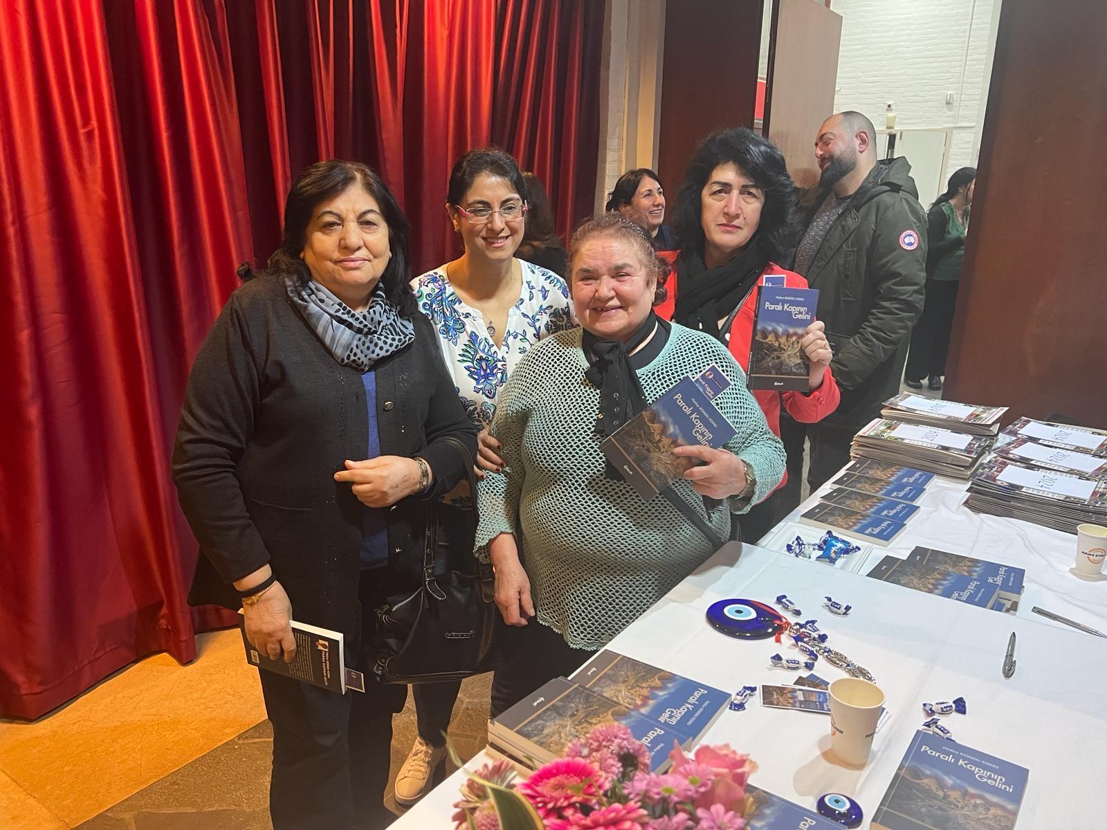 URFALI YAZAR HATİCE KONDU KONU’NUNU PARALI KAPININ GELİNİ ADLI ROMANI AVRUPA’DA YANKILANDI