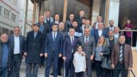 TAHMAZOĞLU AKD CEMEVİ YÖNETİMİNE HAYIRLI OLSUN ZİYARETİNDE BULUNDU