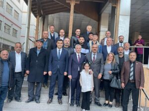 TAHMAZOĞLU AKD CEMEVİ YÖNETİMİNE HAYIRLI OLSUN ZİYARETİNDE BULUNDU