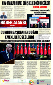 Gaziantep Haber Ajansı Bülteni Çarşamba 17.04.2024 e gazete