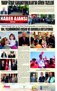 Gaziantep Haber Ajansı Bülteni Salı 23.04.2024 e gazete