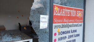 İslahiye’de Gazete Bürosuna Silahlı Saldırı