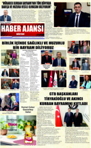 Gaziantep Haber Ajansı Bülteni Cumartesi 15.06.2024 e gazete