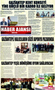 Gaziantep Haber Ajansı Bülteni Perşembe 13.06.2024 e gazete