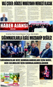 Gaziantep Haber Ajansı Bülteni Pazartesi 25.02.2024 e gazete
