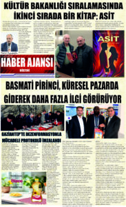 Gaziantep Haber Ajansı Bülteni Perşembe 27.02.2024 e gazete