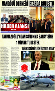 Gaziantep Haber Ajansı Bülteni Çarşamba 26.03.2024 e gazete