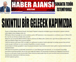 Gaziantep Haber Ajansı Bülteni Pazartesi 25.03.2024 e gazete