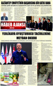 Gaziantep Haber Ajansı Bülteni Cuma 18.04.2025 e gazete