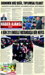 Gaziantep Haber Ajansı Bülteni Çarşamba 14.05.2025 e gazete