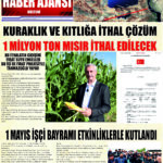 Gaziantep Haber Ajansı Bülteni Cuma 02.05.2025 e gazete
