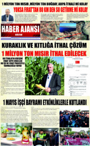 Gaziantep Haber Ajansı Bülteni Cuma 02.05.2025 e gazete