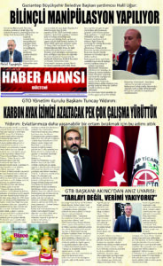 Gaziantep Haber Ajansı Bülteni Cuma 13.06.2025 e gazete