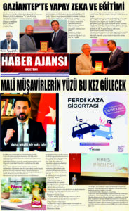 Gaziantep Haber Ajansı Bülteni Perşembe 12.06.2025 e gazete