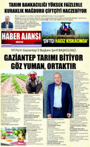 Gaziantep Haber Ajansı Bülteni Perşembe 19.06.2025 e gazete