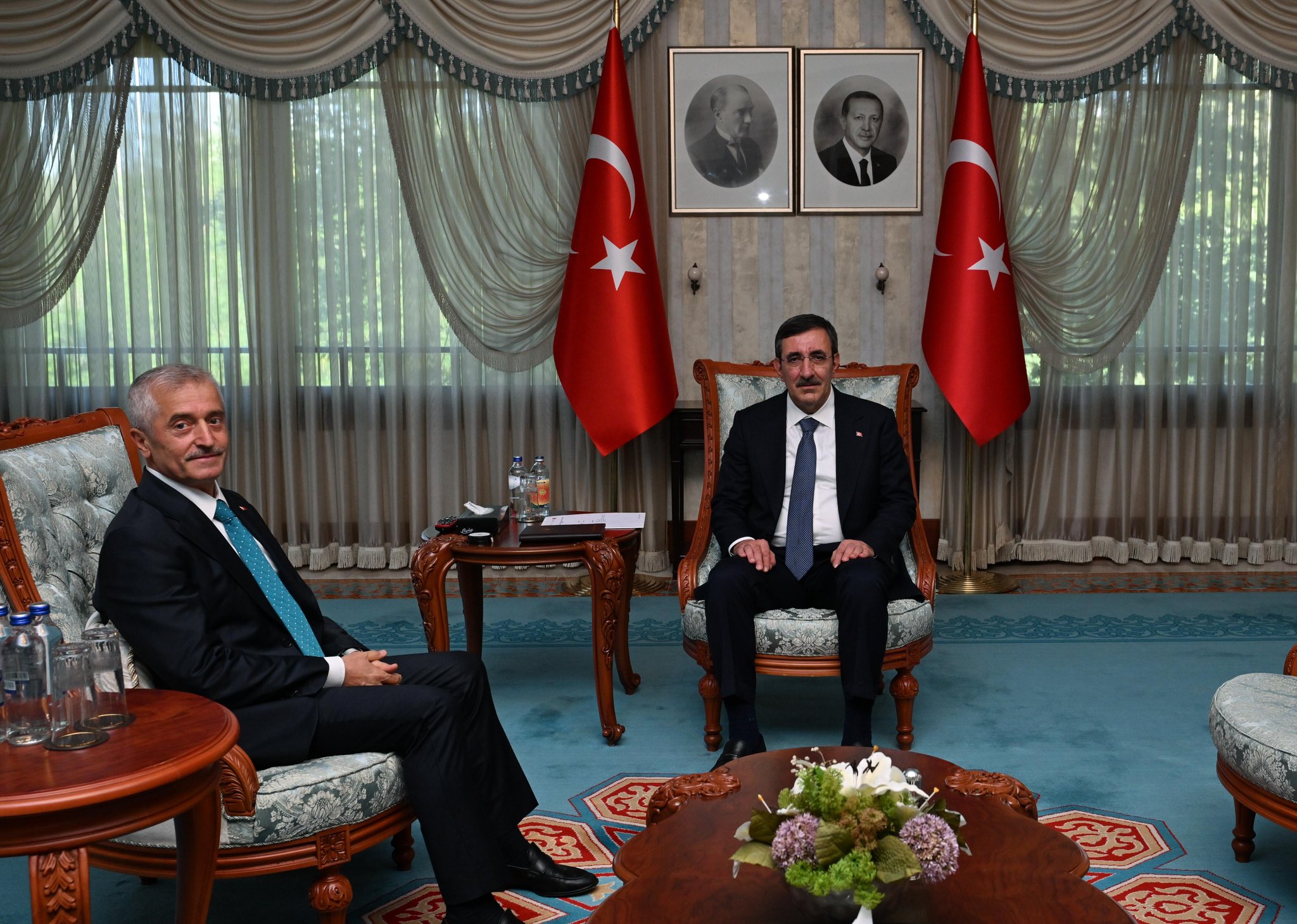 CUMHURBAŞKANI YARDIMCISI YILMAZ’DAN TAHMAZOĞLU’NA FIRAT SULAMASI İÇİN TAM DESTEK