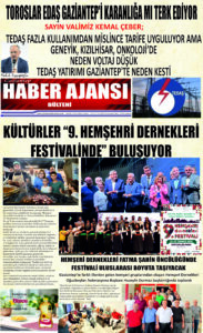 Gaziantep Haber Ajansı Bülteni Perşembe 17.07.2025 e gazete