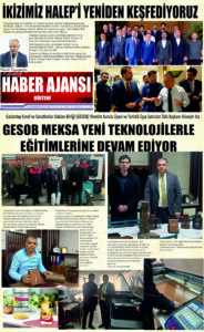 Gaziantep Haber Ajansı Bülteni Perşembe 31.07.2025 e gazete