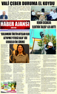 Gaziantep Haber Ajansı Bülteni Salı 29.07.2025 e gazete