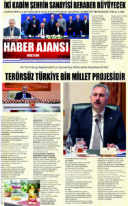 Gaziantep Haber Ajansı Bülteni Çarşamba 06.08.2025 e gazete