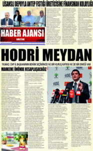 Gaziantep Haber Ajansı Bülteni Çarşamba 13.08.2025 e gazete