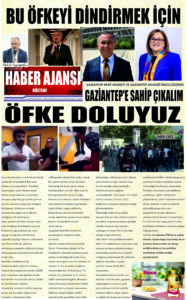 Gaziantep Haber Ajansı Bülteni Perşembe 28.08.2025 e gazete