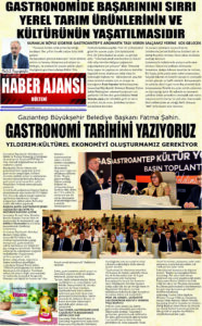 Gaziantep Haber Ajansı Bülteni Cuma 05.09.2025 e gazete