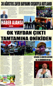 Gaziantep Haber Ajansı Bülteni Pazartesi 01.09.2025 e gazete