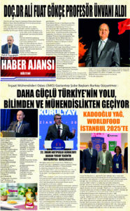 Gaziantep Haber Ajansı Bülteni Pazartesi 08.09.2025 e gazete