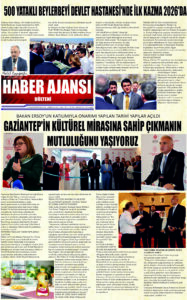 Gaziantep Haber Ajansı Bülteni Perşembe 11.09.2025 e gazete