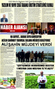 Gaziantep Haber Ajansı Bülteni Perşembe 25.09.2025 e gazete