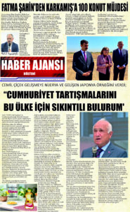 Gaziantep Haber Ajansı Bülteni Çarşamba 01.10.2025 e gazete