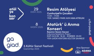 GAGİAD 3. KÜLTÜR SANAT FESTİVALİ 2025 İÇİN GERİ SAYIM BAŞLADI