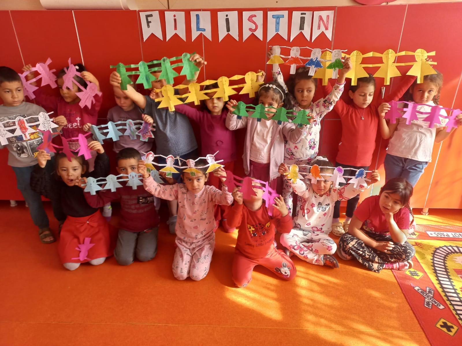 GAZİANTEP EĞİTİM AİLESİNDEN FİLİSTİN’E GÜÇLÜ DESTEK