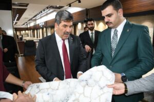 İNAN GAZİANTEPLİ SANAYİCİLERİN SORUNLARINI DİNLEDİ