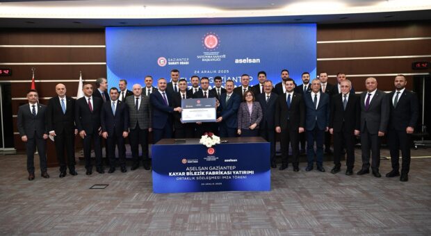 ASELSAN GAZİANTEP KAYAR BİLEZİK FABRİKASI İÇİN START VERİLDİ