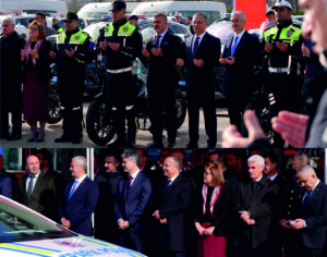 EMNİYET VE JANDARMA TEŞKİLATINA 259 YENİ ARAÇ