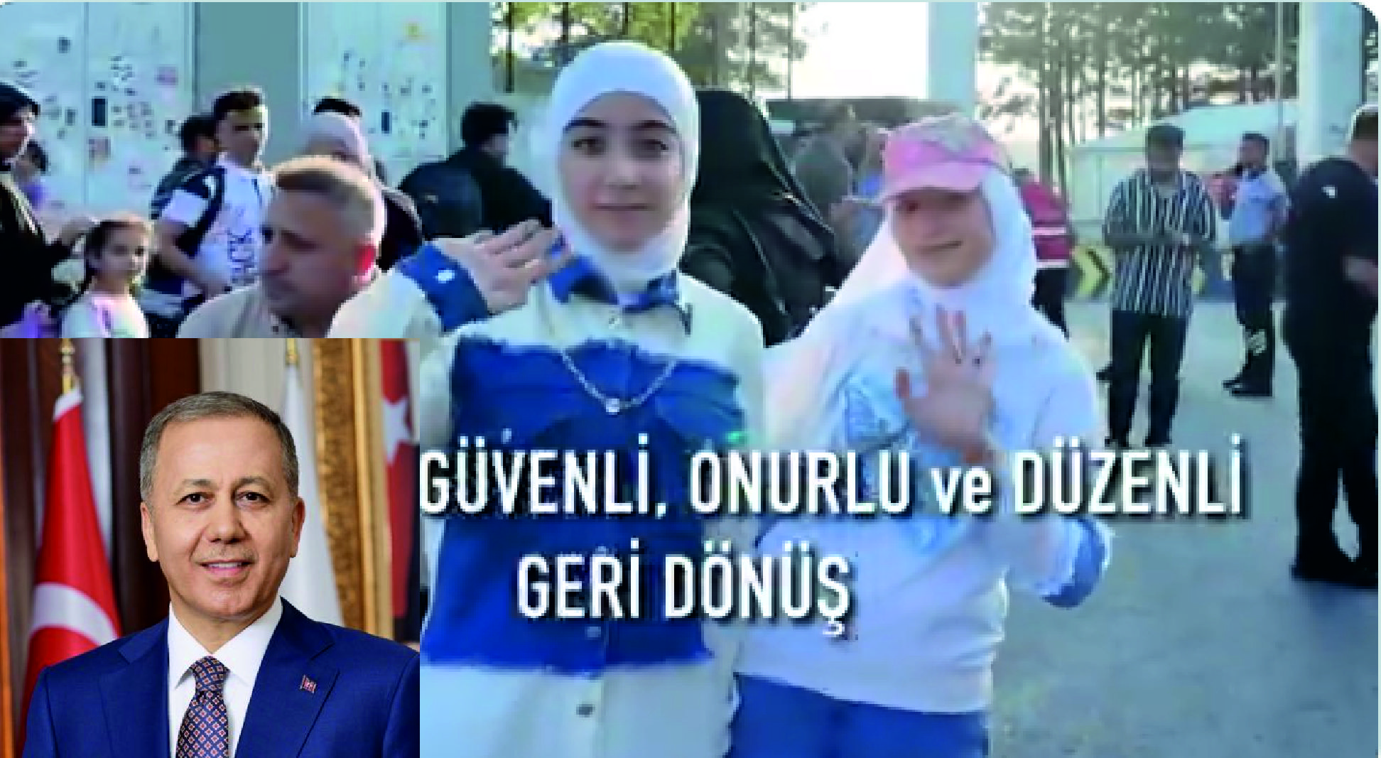 SON 1 YILDA 578 BİN SURİYELİ GERİ DÖNÜŞ YAPTI