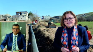 GASKİ YENİ YERLEŞİM ALANLARININ SU ALTYAPISINI GÜÇLENDİRİYOR