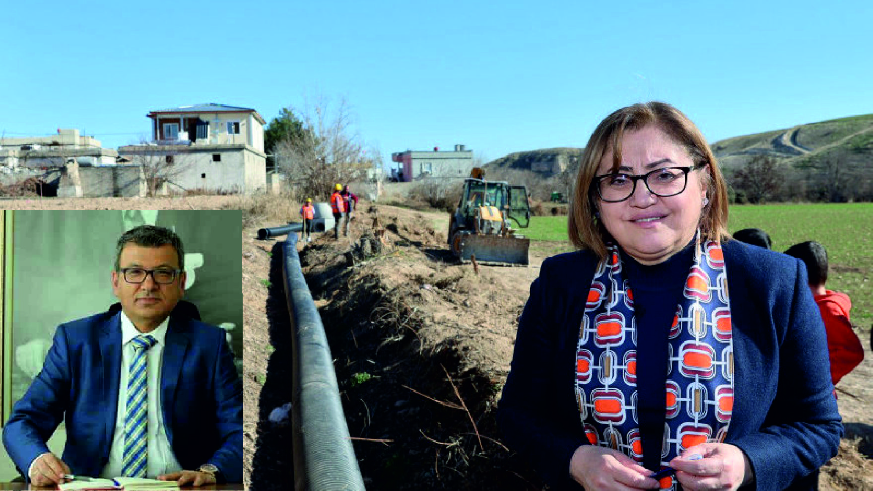 GASKİ YENİ YERLEŞİM ALANLARININ SU ALTYAPISINI GÜÇLENDİRİYOR