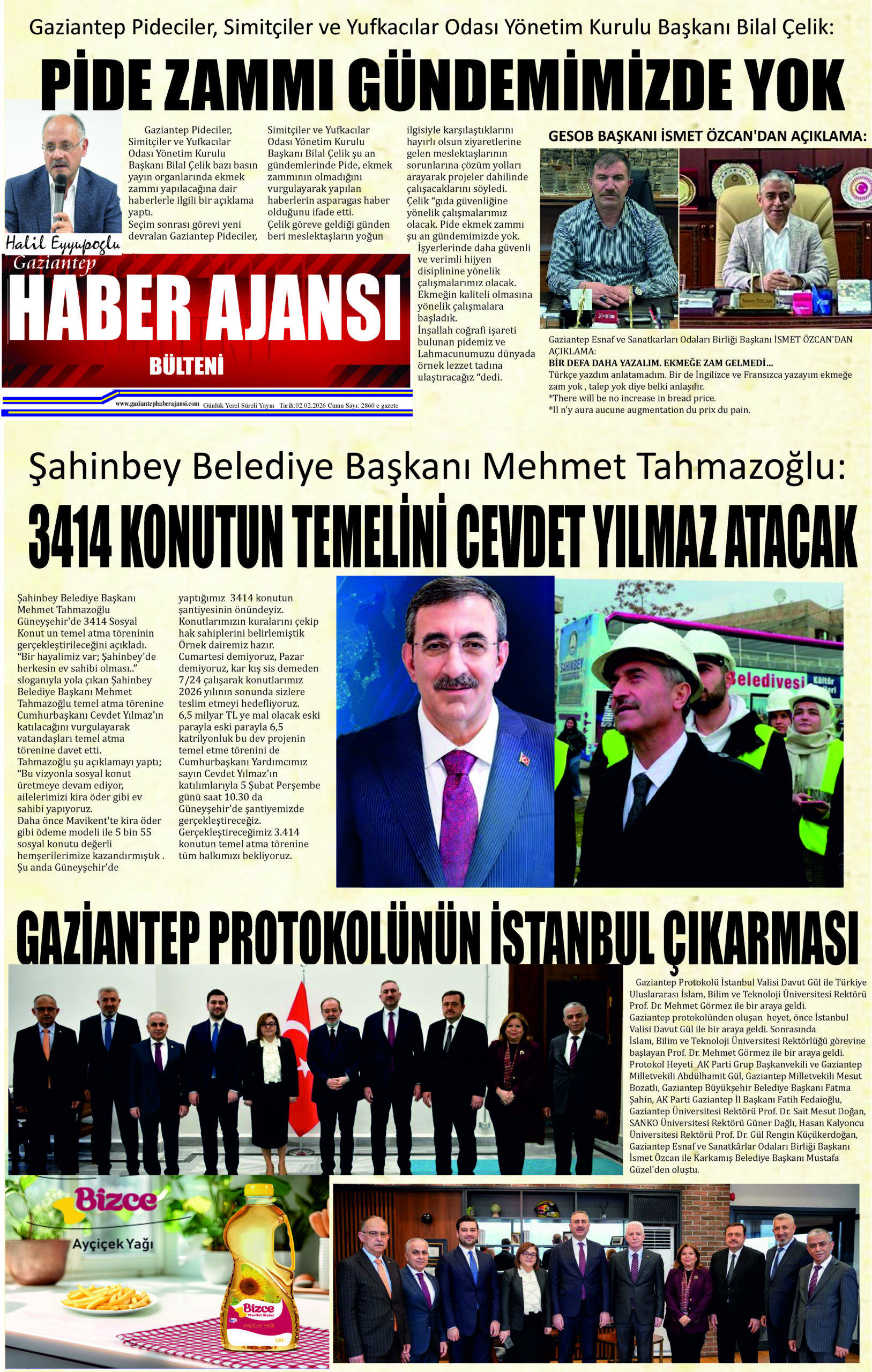 GAZİANTEP PROTOKOLÜNÜN İSTANBUL ÇIKARMASI