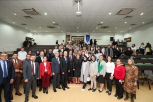 FATMA ŞAHİN, GAÜN SAĞLIK BİLİMLERİ FAKÜLTESİ ÖĞRENCİLERİYLE BULUŞTU