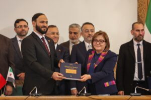 GAZİANTEP BÜYÜKŞEHİR’DEN HALEP’E YEŞİL ALAN VE ULAŞIM DESTEĞİ(Video Haber)