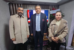 BAĞIMLILIKLA MÜCADELE İÇİN YEŞİLAY TEMSİLCİSİ ADIYAMAN  ODA BAŞKANI YAZ’I ZİYARET ETTİ