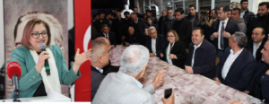  FATMA ŞAHİN KARKAMIŞ’TA VATANDAŞLARLA İFTARDA BULUŞTU