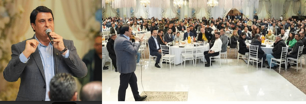 UMUT YILMAZ, ÇALIŞMA ARKADAŞLARIYLA İFTAR SOFRASINDA BULUŞTU