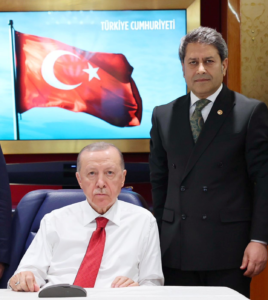 ALİ ŞAHİN; KÜRESEL BARIŞ VE İSTİKRARIN TEMİNATI CUMHURBAŞKANI ERDOĞAN VE TÜRKİYE