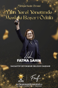 FATMA ŞAHİN YAŞLILARA MÜJDEYİ VERDİ